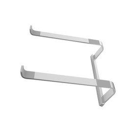 LALAFINA Portable Aluminum Alloy Laptop Stand Elevated Rack Ergonomic Heat Sink Base Computer Riser for Desk Stable and Holder Suitable for Notebooks and Laptops Silver