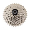 Clarks Cycle Systems C-10SC Nickle Plated 10 Speed Cassette, Silver,
