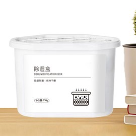 Closet Dehumidifier - Powerful Long-Lasting Moisture Remover - Compact Dehumidifier Box for Closets Wardrobes Shoe Cabinets Storage Units