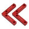 90 Degree Positioning Square 100x100mm Right Angle Clamp Aluminum Alloy