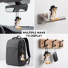 1 Pack Swing Duck Rear View Mirror Hanging Ornament, Rear