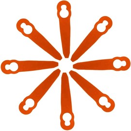 50pcs Replacement Plastic Blades Accessories for STIHL Polycut 2-2 FSA 45 Lawnmower Trimmer Grass Cutter