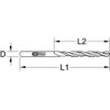 KS Tools 330.1062 HSS-R Twist Drill Bit 6.2 mm Pack