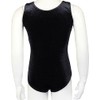 Java Special Velvet & Glitter Lycra Short Sleeve Gymnastics Leotard,
