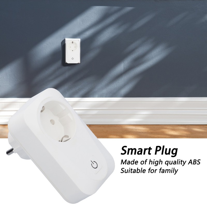 WiFi Smart Socket ABS Smart Plug with Timer and Voltameter