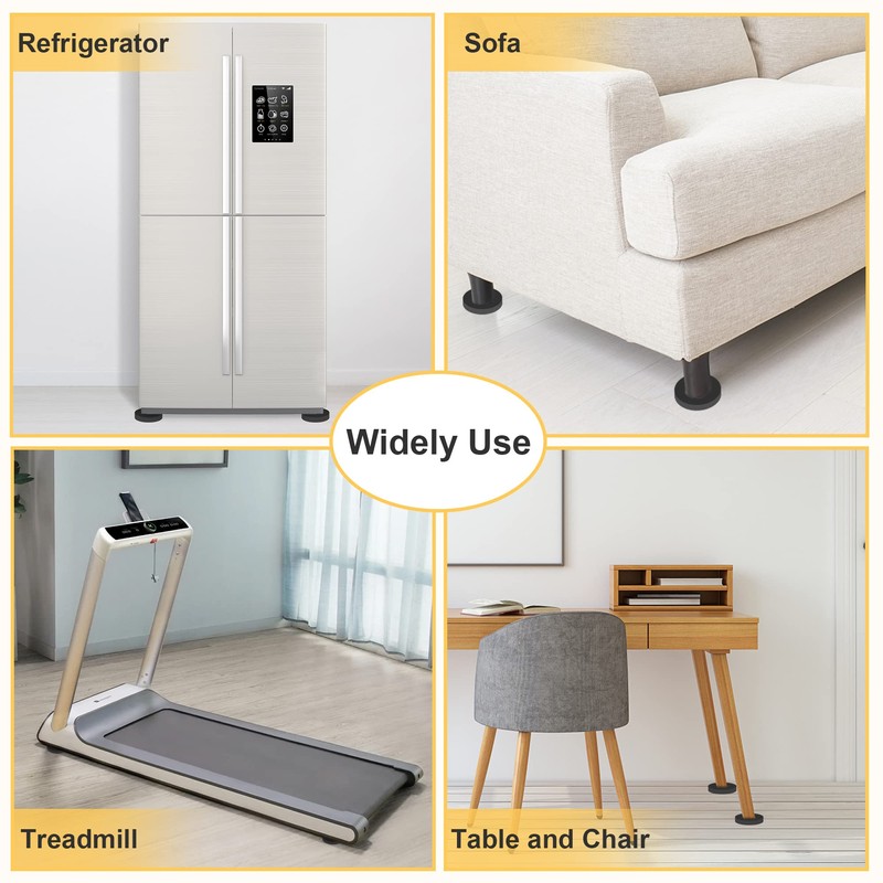 MyLifeUNIT EVA Anti Vibration Pads for Washing Machine, Non Slip