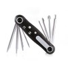 BOROCO 8 in 1 Multifunction Folding Screwdriver Set Portable Phillips