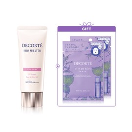 Decorté (현대백화점)데코르테 선 쉘터 톤 업 씨씨 35g 세트 (Hyundai Department Store) Decorte Sun Shelter Tone Up CC Set 35g