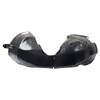 TRQ Front Right Inner Fender Liner Black Passenger Side Compatible