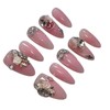 Cheongcho Petal Handmade Nail Tips - Round / 청초페탈 수제네일팁