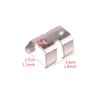 Double Rope Clamps Fits 0.31-inch(8mm) to 0.47-inch(12mm) Braided Ropes Pack