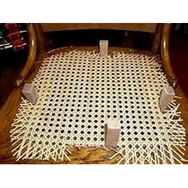 Peerless Rattan 5 Wooden Wedges Used for Chair Caning or Basket Making 3 Big, 2 Small Peerless
