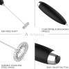 Anteday Electric Milk Frother Handheld, Frother Wand for Coffee, Battery