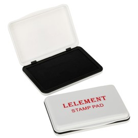 Ink Pads for Stamps | Black Ink Stamp Pad | Rubber Stamps Ink Pad - Premium Quality Felt Pad for Stamps | Stamp Pads | Large Size