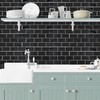 WALPLUS Upgrade Thicker 3D Tile Stickers Peel and Stick Backsplash