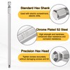 sourcing map 5pcs Ball End Hex Screwdriver Bit H5 (5mm)