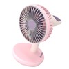 Desk Fan 3 Speed USB Charging Simple 1200mAh Quiet Portable