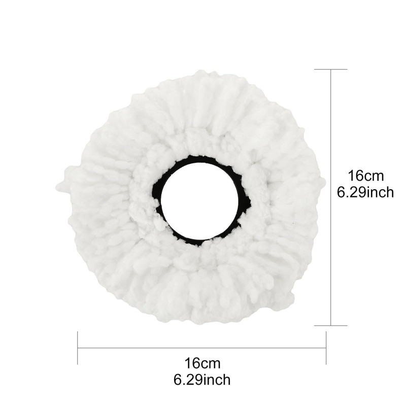 5pcs Mop Head Replacement for Standard Rotating Universal Spin Mop