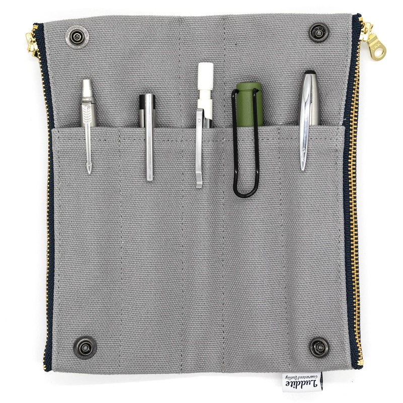 Luddite LDH-BNPN-18 Pencil Case, Gray