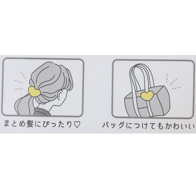 Kamio Japan Tamagotchi 220801 Mascot Hair Rubber