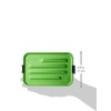 Sigg Metal Boxes Plus in Aluminium, green, s