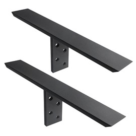 Hidden Countertop Support Bracket 18 Inch 2 Pack Heavy Duty Granite Support Bracket for Kitchen Island Bar Top Countertop