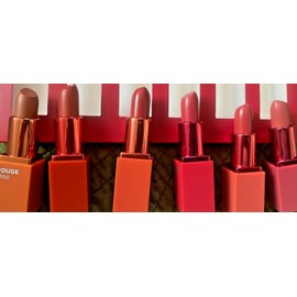 THE FACE SHOP  ROUGE LIPSTICK MINI KIT #01 ALL ABOUT MLBB (MAUVES &BROWNS) NIB