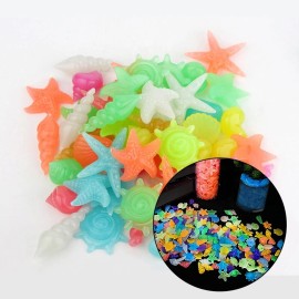 Unbranded Aquarium Ocean Shape Decorative Stones for Fish Tanks, Gardens (100 Pieces)