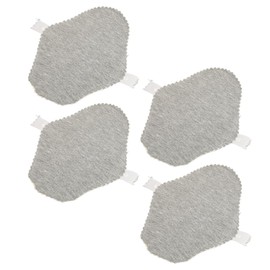 Graphene Cloth Panty Liners, Highly Absorbent Breathable Leak Proof, Reusable Sanitary Pads for Women, 4pcs Washable (M)