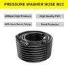 POHIR Pressue Washer Hose 25ft Quick Connect M22 Fittings, 4000