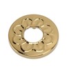 Angle Stop Valve Gold Antique Full Copper Carving Thicken Cold