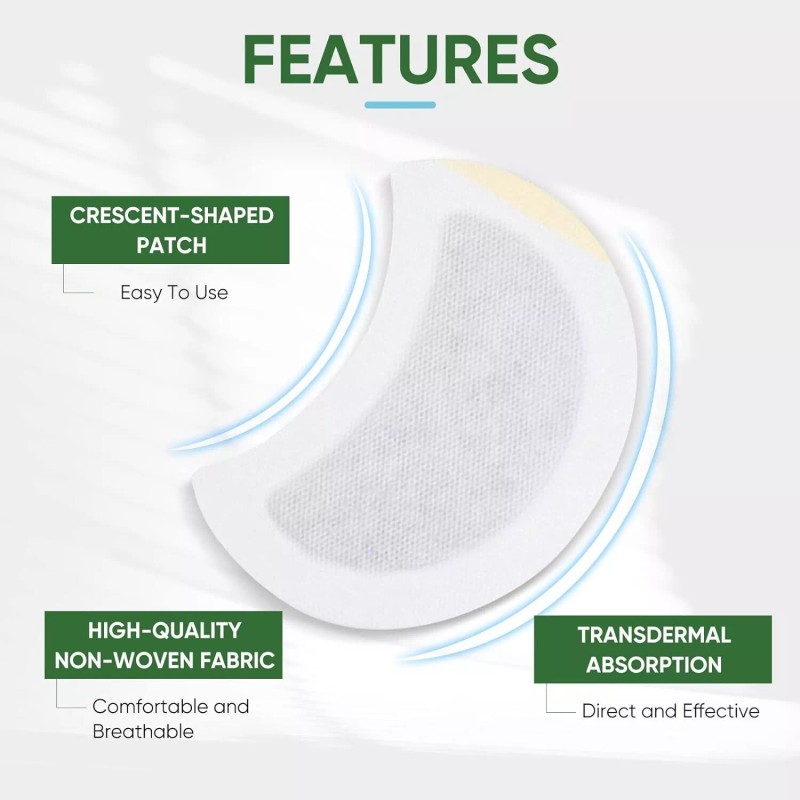 Hipfate Lymphatic Detox Patch - For Swollen Lymph Glands, Parametrial