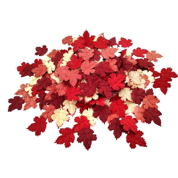 HukDok Mulberry Paper Maple Leaves Artificial Leaf Craft Leaves for