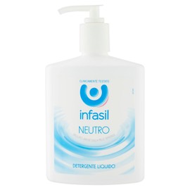 Infasil, Detergente Liquido Neutro, Sapone Liquido Mani per Detersione Quotidiana, Formula con Glicerina Naturale, Adatto a Pelli Sensibili, 1 Confezione da 300 ml