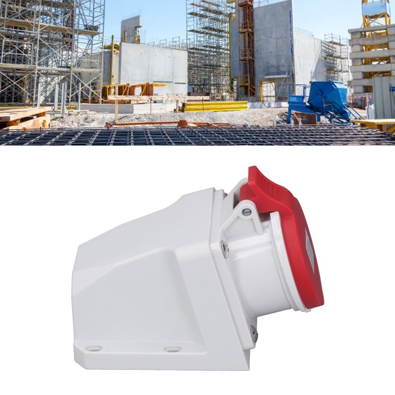 Industrial Power Socket IP44 Waterproof Dustproof 5 Core 16A 3P+N+E