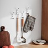 susswiff 10-Pack Wall Hooks for Hanging Coat: 10KG Metal Strong
