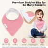 KiddyStar Organic Cotton Baby Bibs for Boys & Girls –