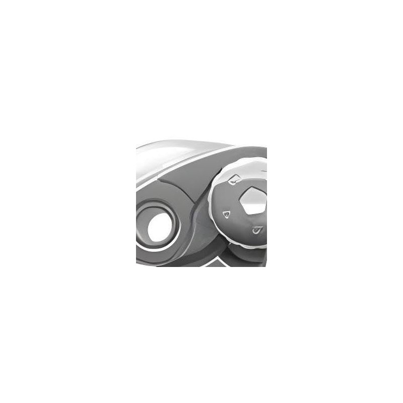 Vicma 75731 Half Right For Kawasaki ER-6 N/F (09-), Silver