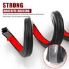 Car Door Seal Strip,Thickened Rubber Double Layer Vehicle Weather Stripping