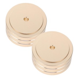KICHOUSE 2pcs Sound Deadening Cd Machine Foot Pad Vibration Feet Cushions for Amplifier Speaker Isolation Pads