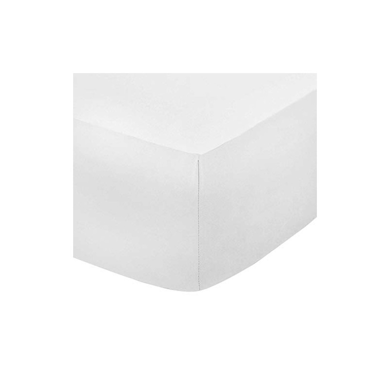In Dreams White Euro king Fitted Sheet 160cm x 200cm