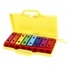 8 Notes Xylophone Colorful Educational Glockenspiel Xylophone Instrument with 2