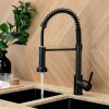 Unbranded Kitchen Faucet Swivel Single Handle Sink Pull Down Sprayer