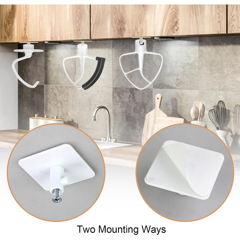 Flex Edge Beater Holders,Stand Mixer Accessory Holder,Stand Mixer Attachment Holders,Kitchen