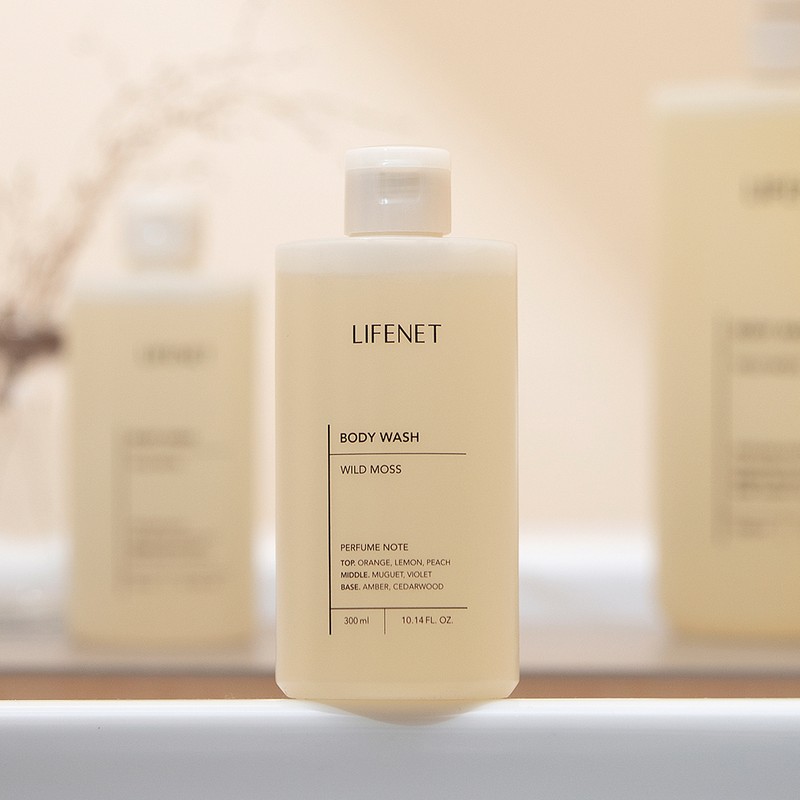 lifenet [1+1 Lifenet Mildly Acidic Moist Cleansing Body Wash Set