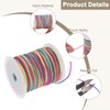 sourcing map Nylon String for Bracelets, 2mm 109 Yards Nylon