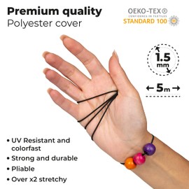 Premium Elastic Cord, 1.5mm or 3mm in Many Colours