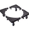 Movable Base Size Adjustable Washing Machine Base for Dryer Refrigerator