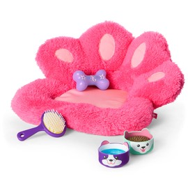 American Girl, Summer McKinny Girl of The Year 2025 Dog Accessories for 18-inch Doll Pets, with a Dog Bed, Dog Toy, pet Brush, and Bowls, Ages 6+