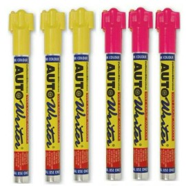 USC AUTOWRITER PENS MARKERS Yellow & PINK - 6 Pens (3 YELLOW 3 PINK) FREE 2-DAY SHIP
